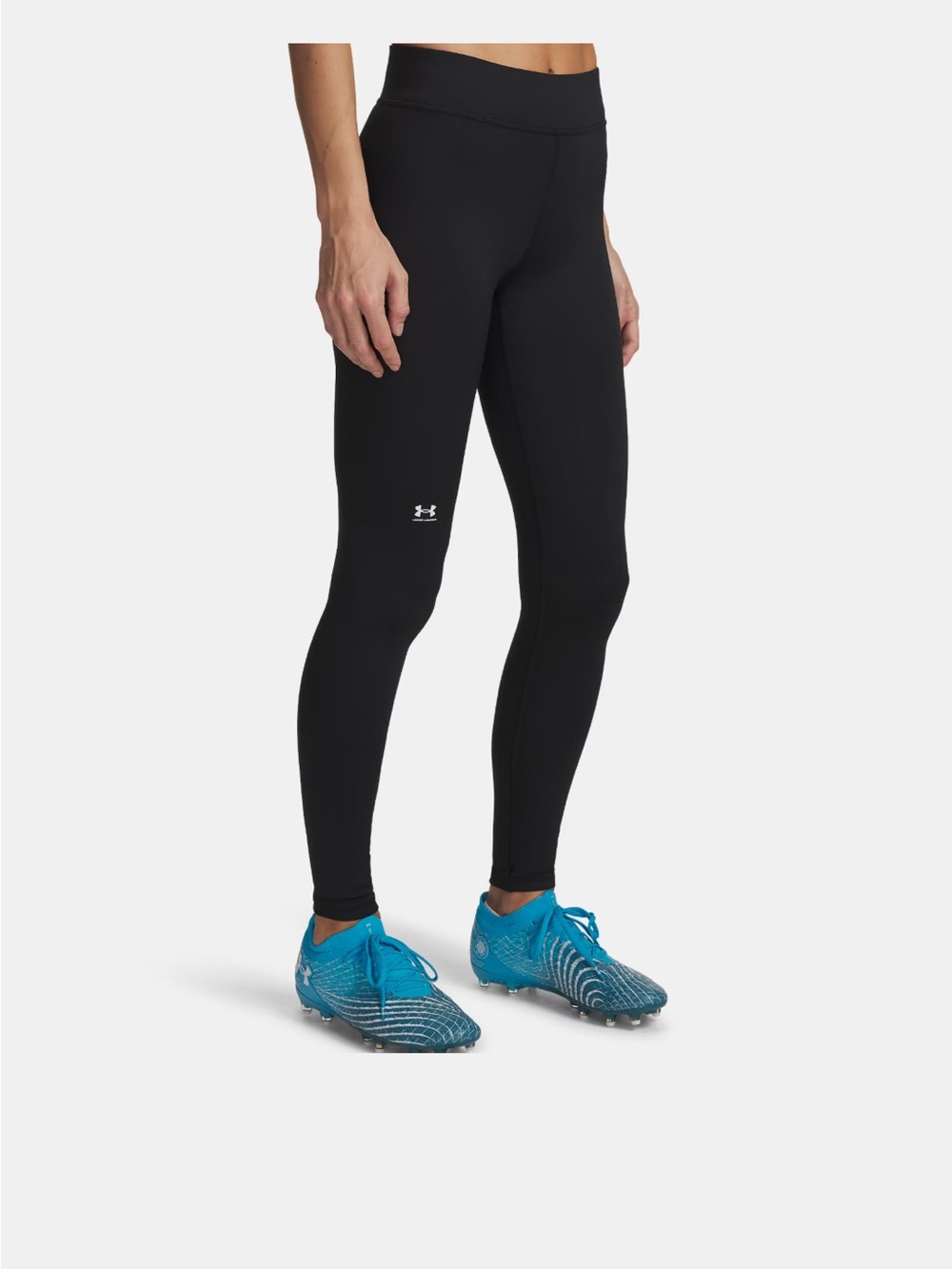 Under Armour Women's Black Compression Mid Rise Full Length Leggings size medium